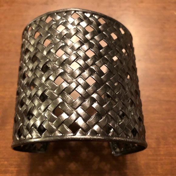 Pewter Cuff Bracelet - Picture 1 of 4